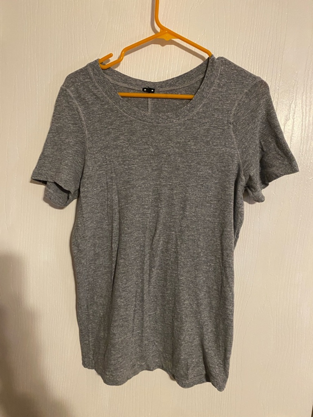 Monrow Heather Gray Short Sleeve Tee